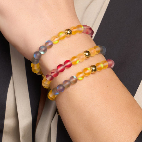 BELGIEN | Meerjungfrau Glas Nationen Armband